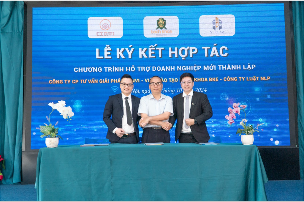 Ký kết hợp tác với Viện đào tạo Bách Khoa BKE