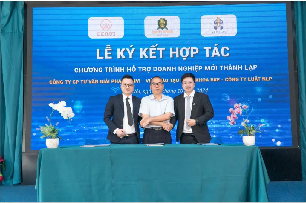 Ký kết hợp tác với Viện đào tạo Bách Khoa BKE