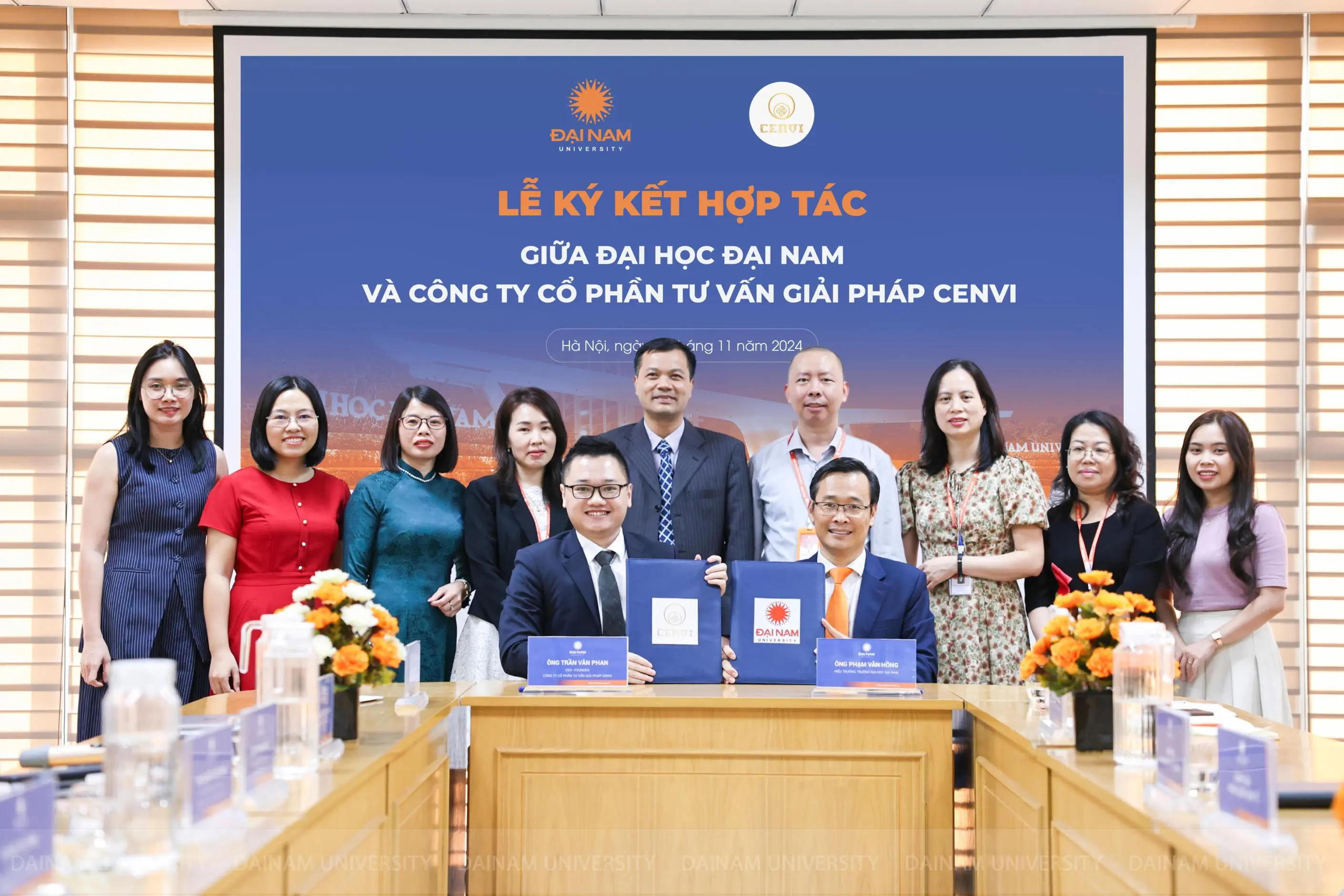 Ký kết hợp tác cùng ĐH Đại Nam