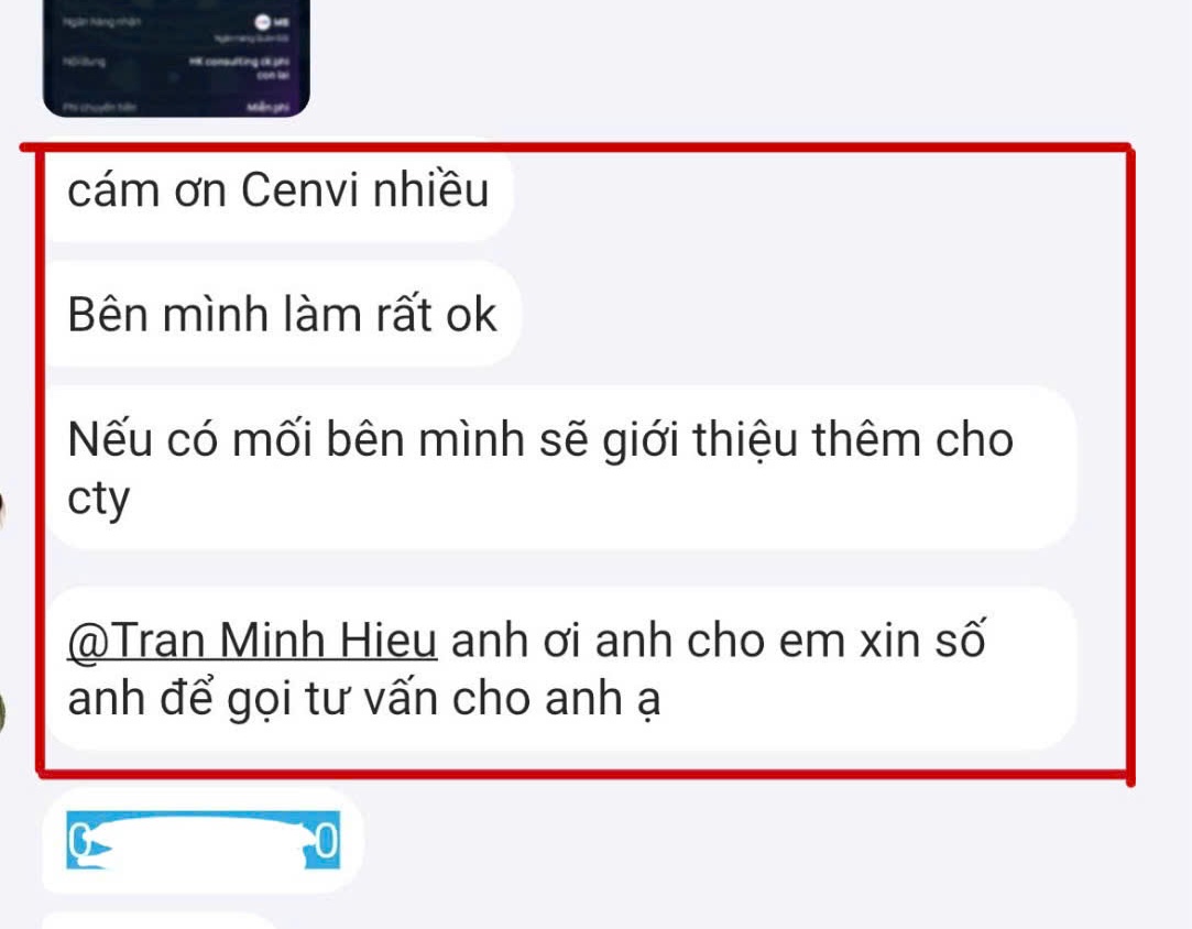 Khách hàng cenvi
